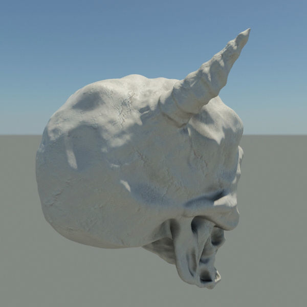 Demon Skull 3D model_6