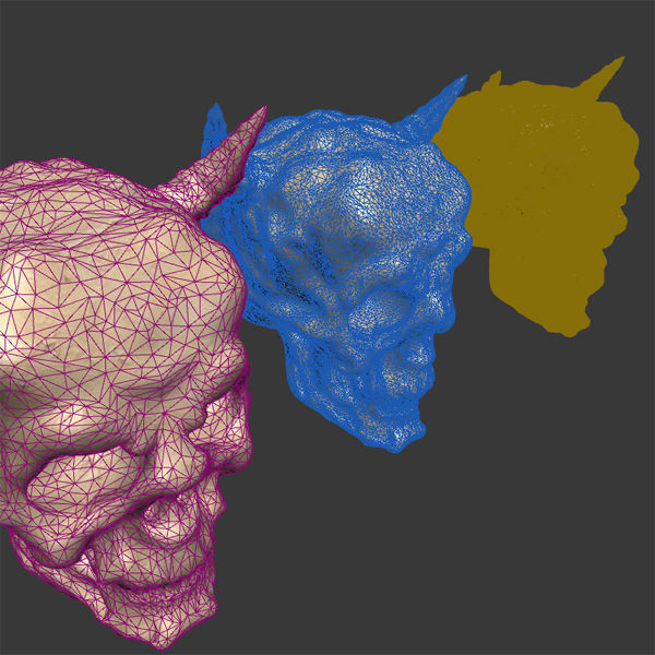Demon Skull 3D model_2