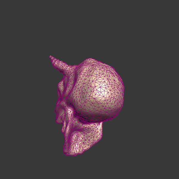 Demon Skull 3D model_13
