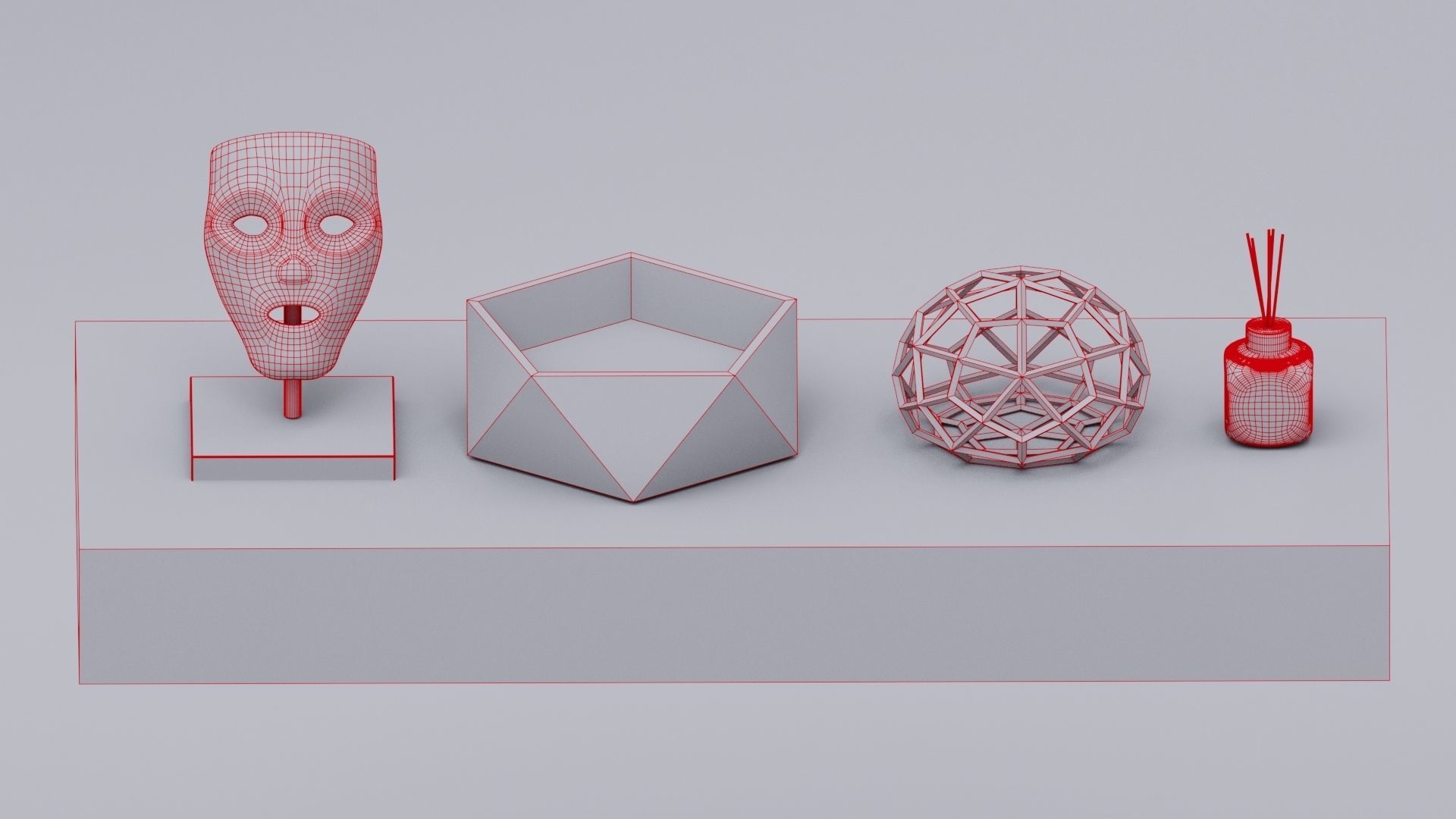 Interior Decoration 3D model_16