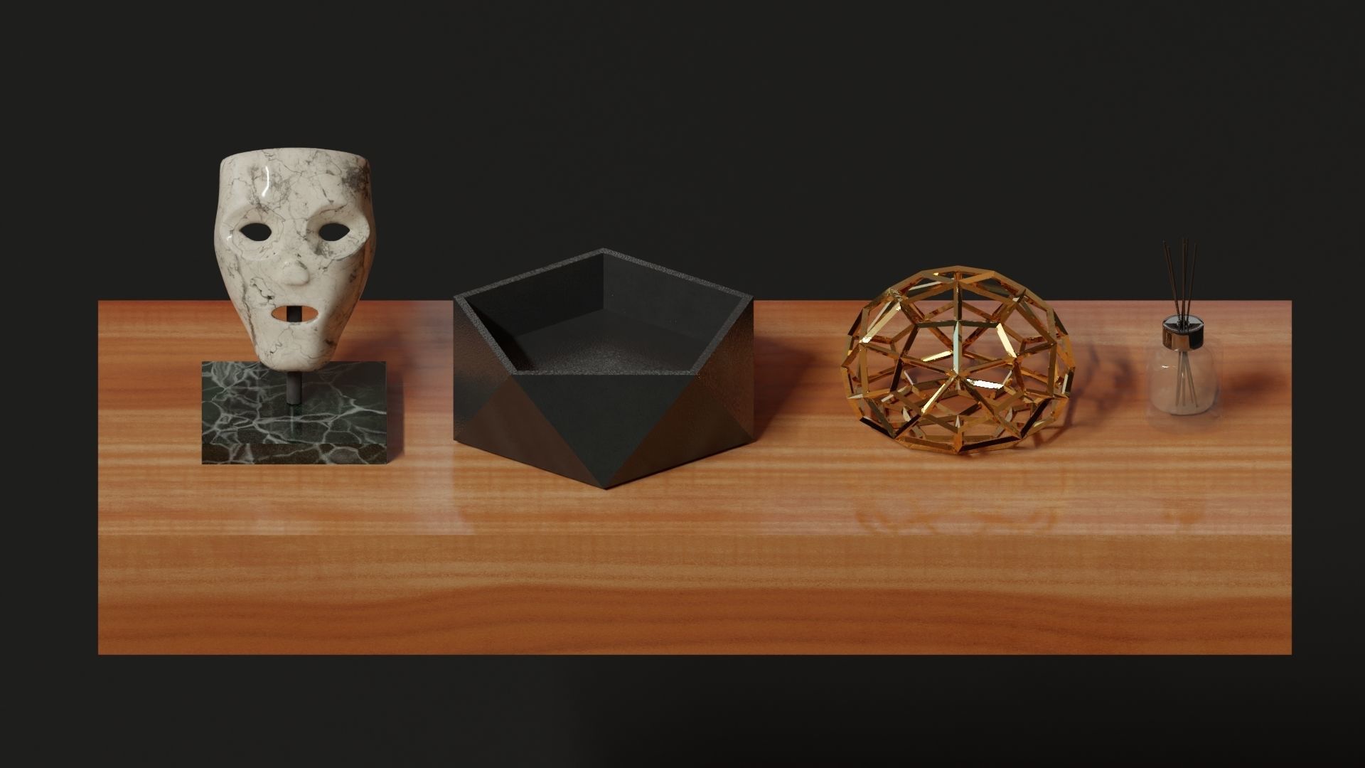 Interior Decoration 3D model_9