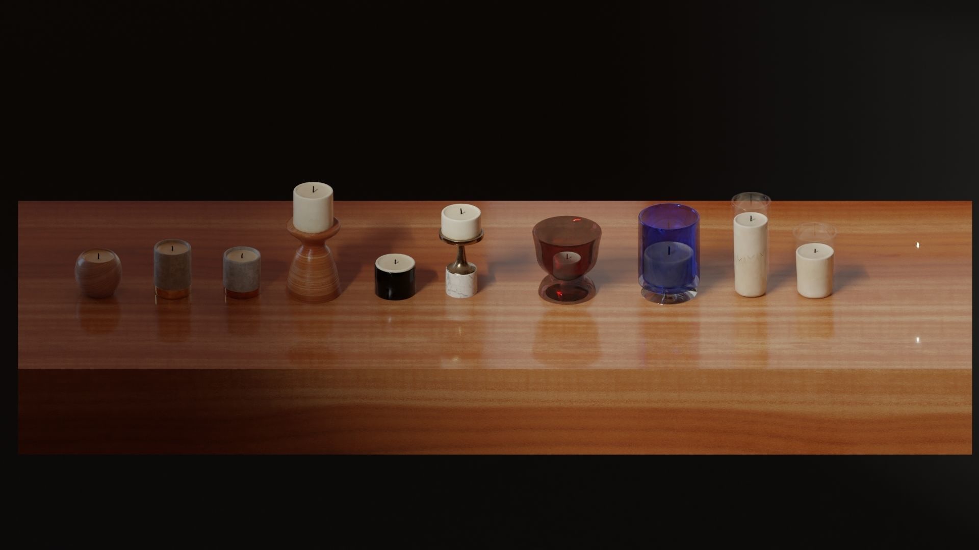 Interior Decoration 3D model_7