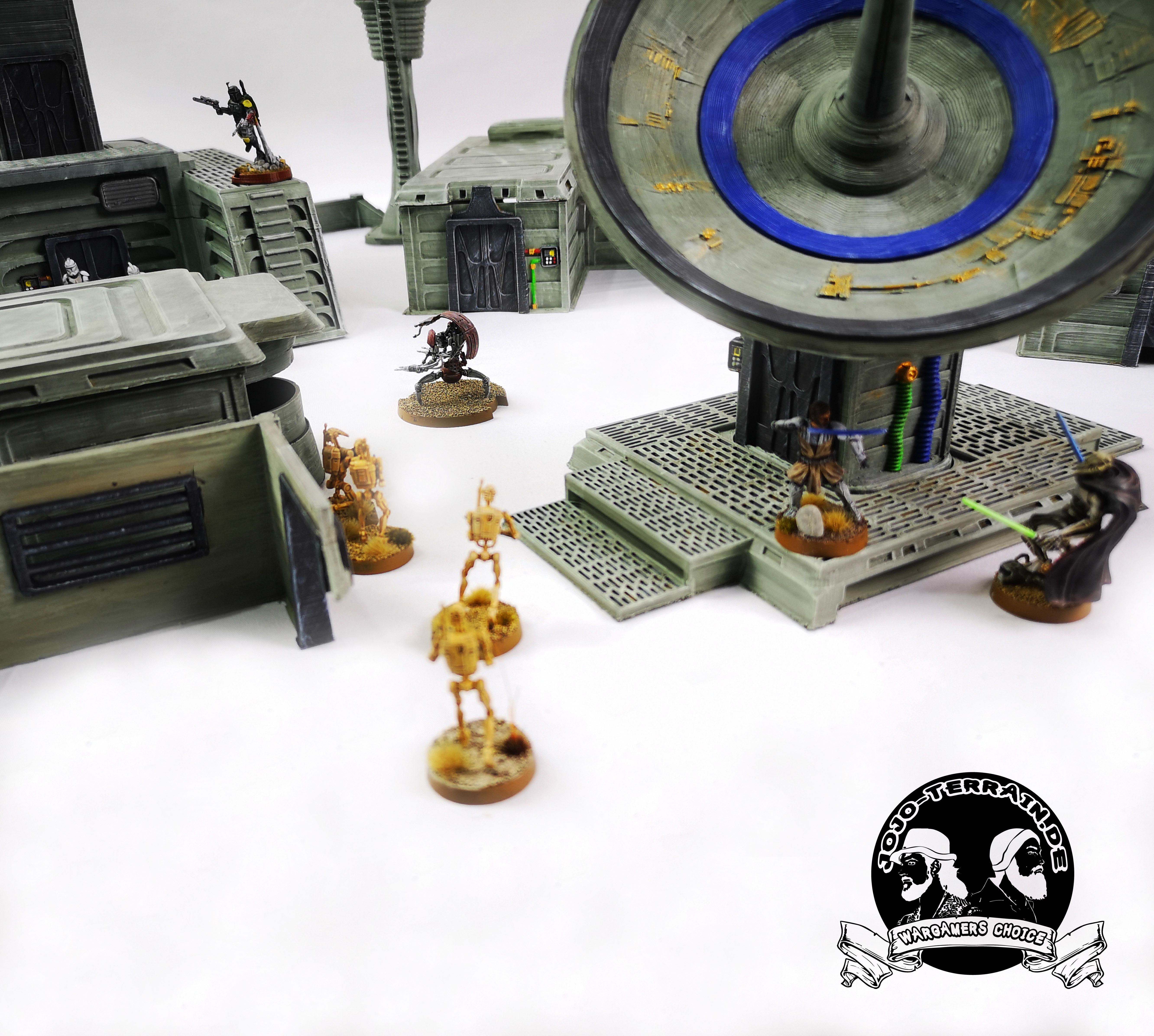 30STLs Conqueror Camp Set 3d printable Legion wargaming terrain Free 3D print model_36