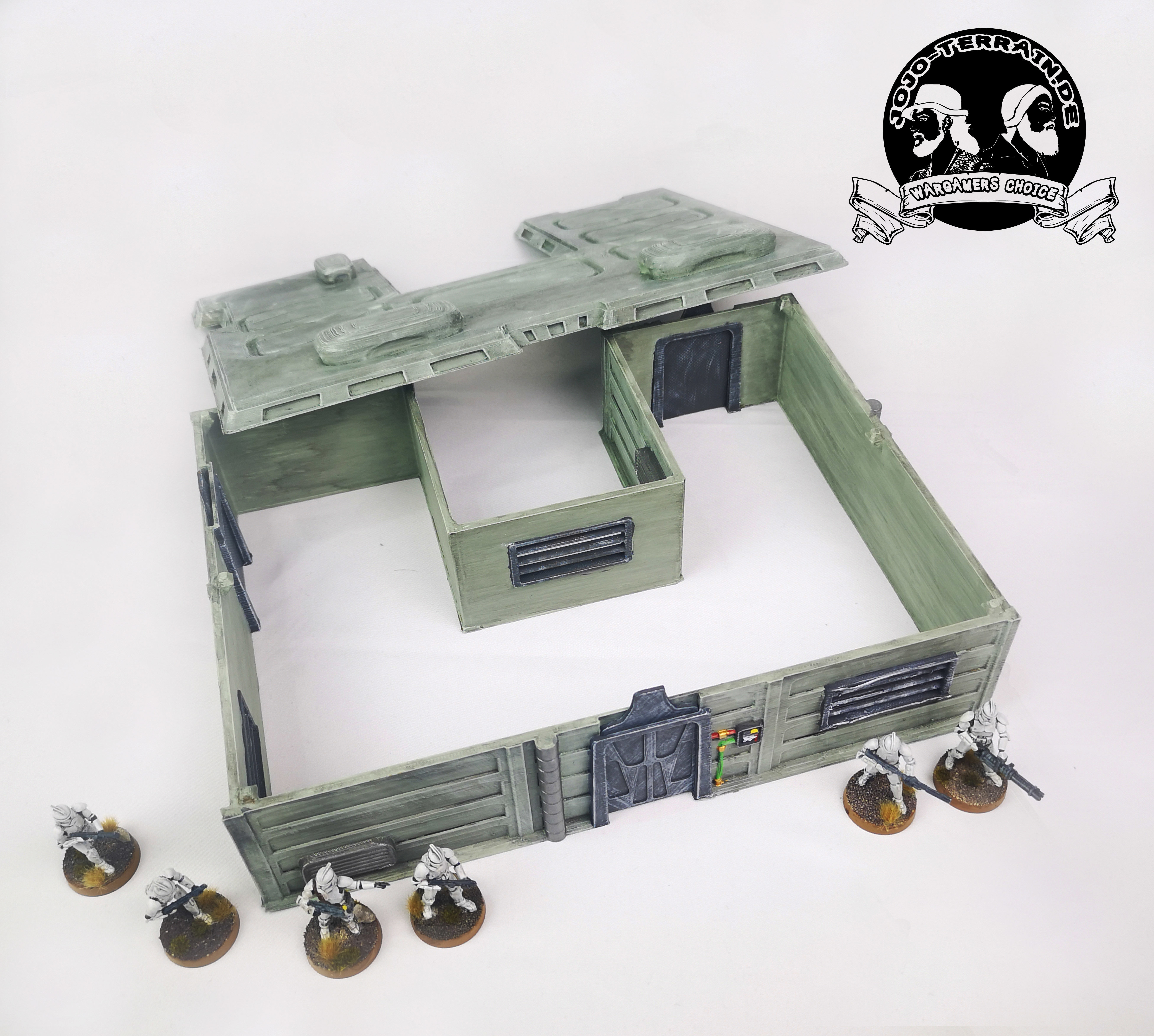 30STLs Conqueror Camp Set 3d printable Legion wargaming terrain Free 3D print model_16