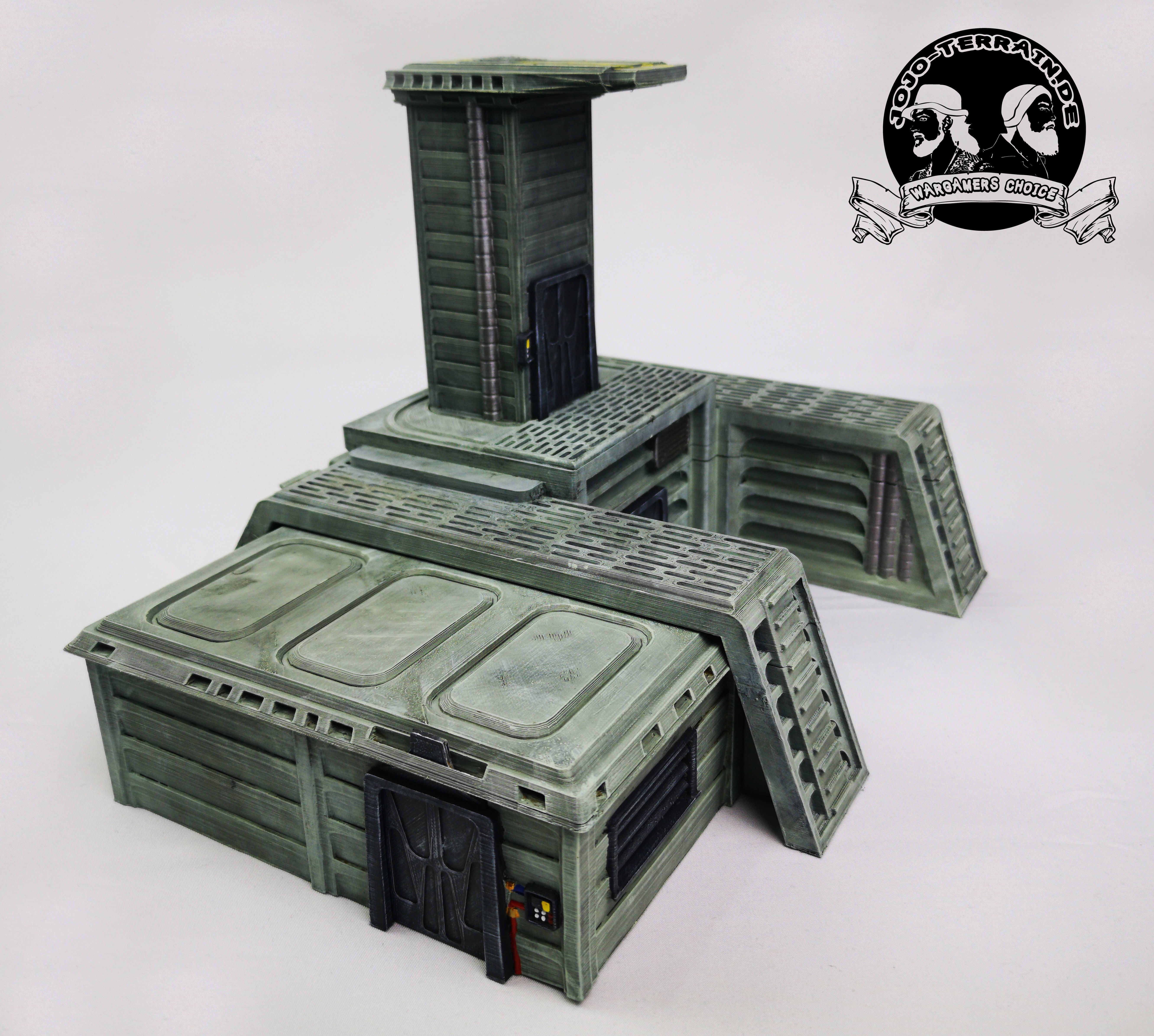 30STLs Conqueror Camp Set 3d printable Legion wargaming terrain Free 3D print model_18