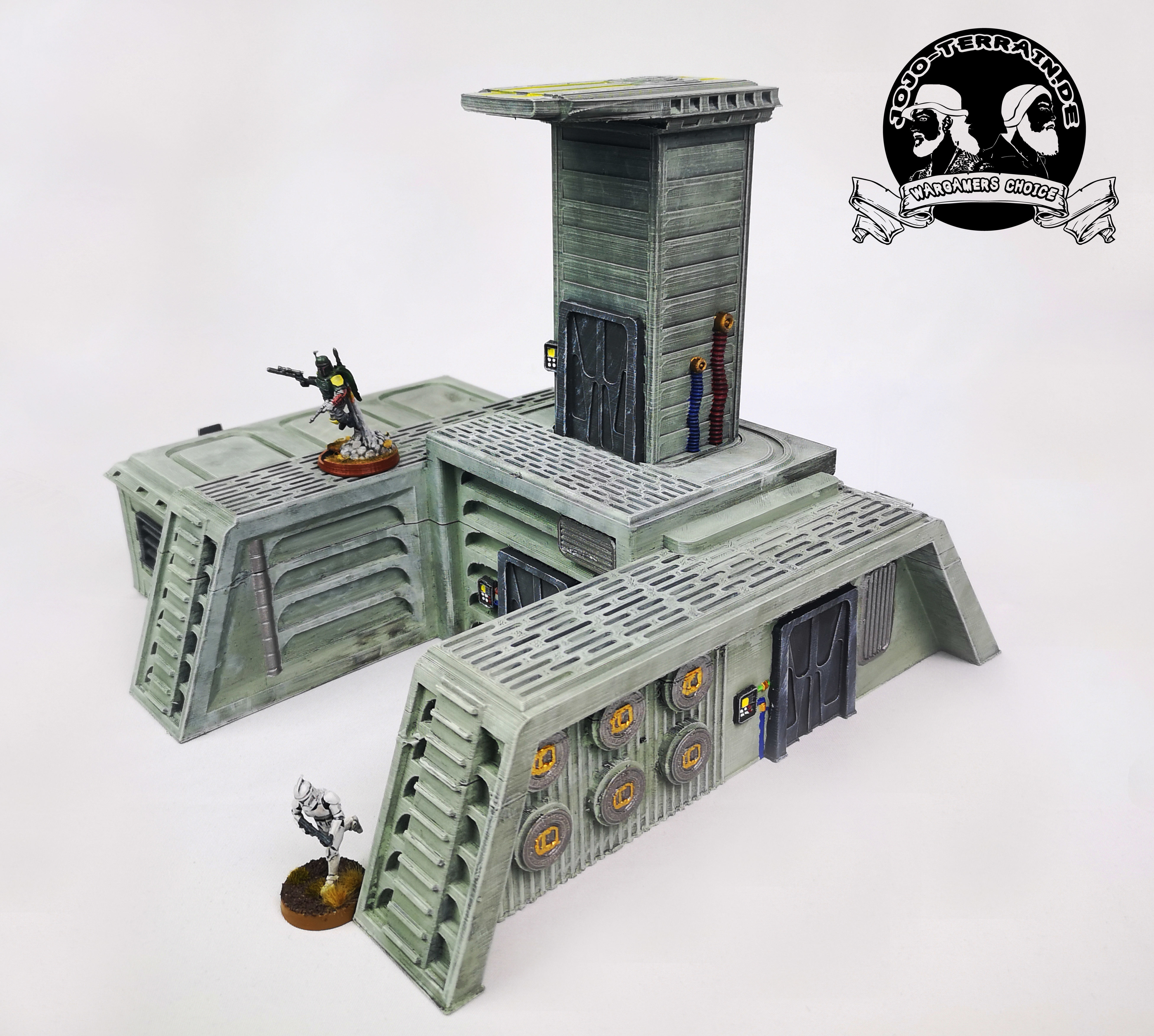 30STLs Conqueror Camp Set 3d printable Legion wargaming terrain Free 3D print model_23
