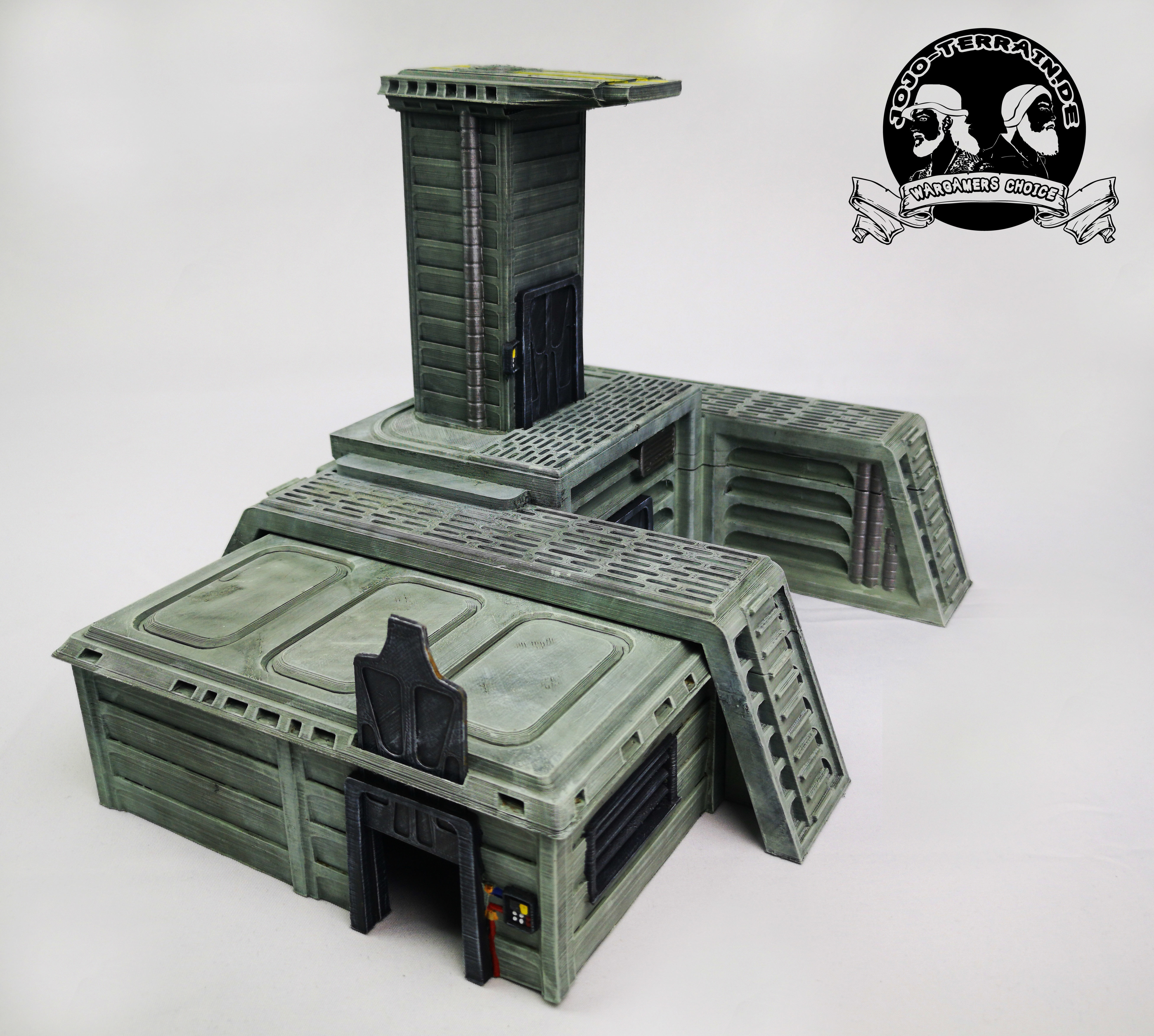 30STLs Conqueror Camp Set 3d printable Legion wargaming terrain Free 3D print model_21