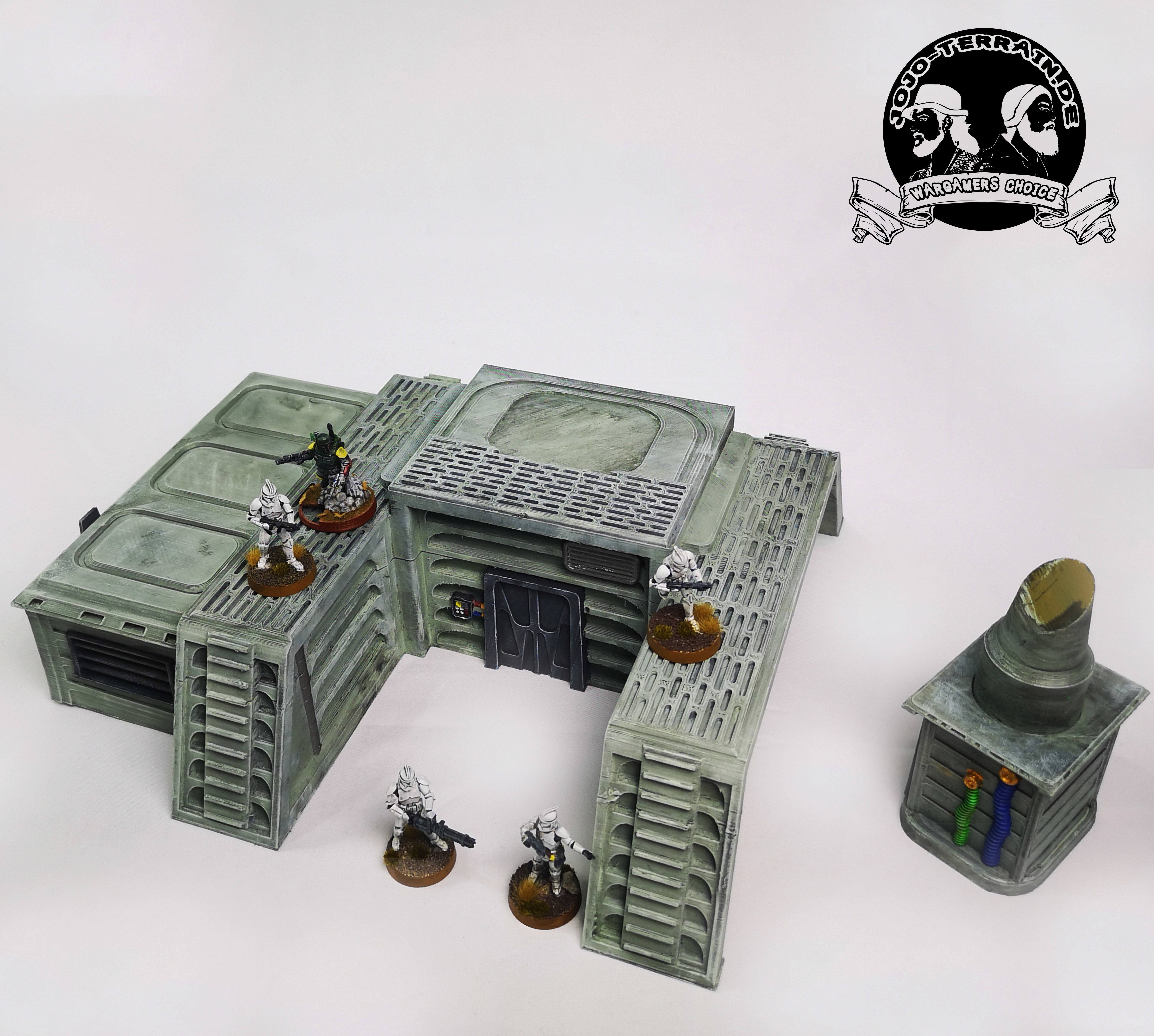 30STLs Conqueror Camp Set 3d printable Legion wargaming terrain Free 3D print model_22