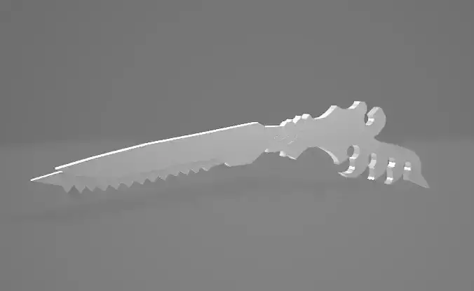 Fantasy Bone Saw dagger