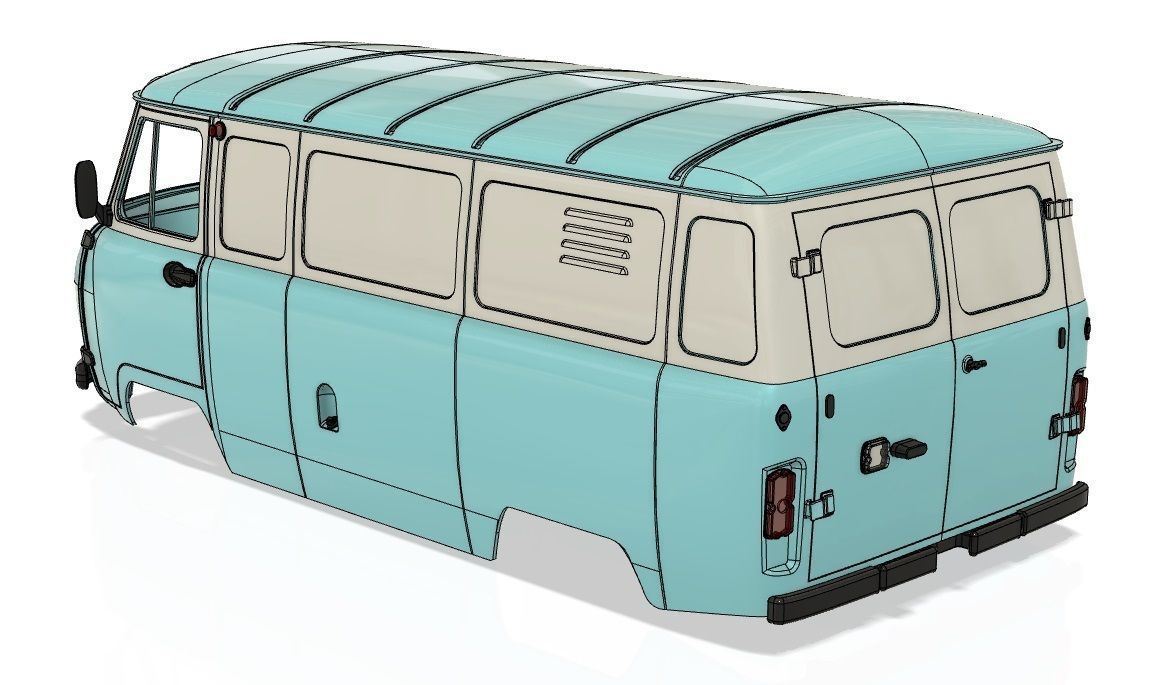 Uaz Bukhanka 3d Model 3d Printable Cgtrader