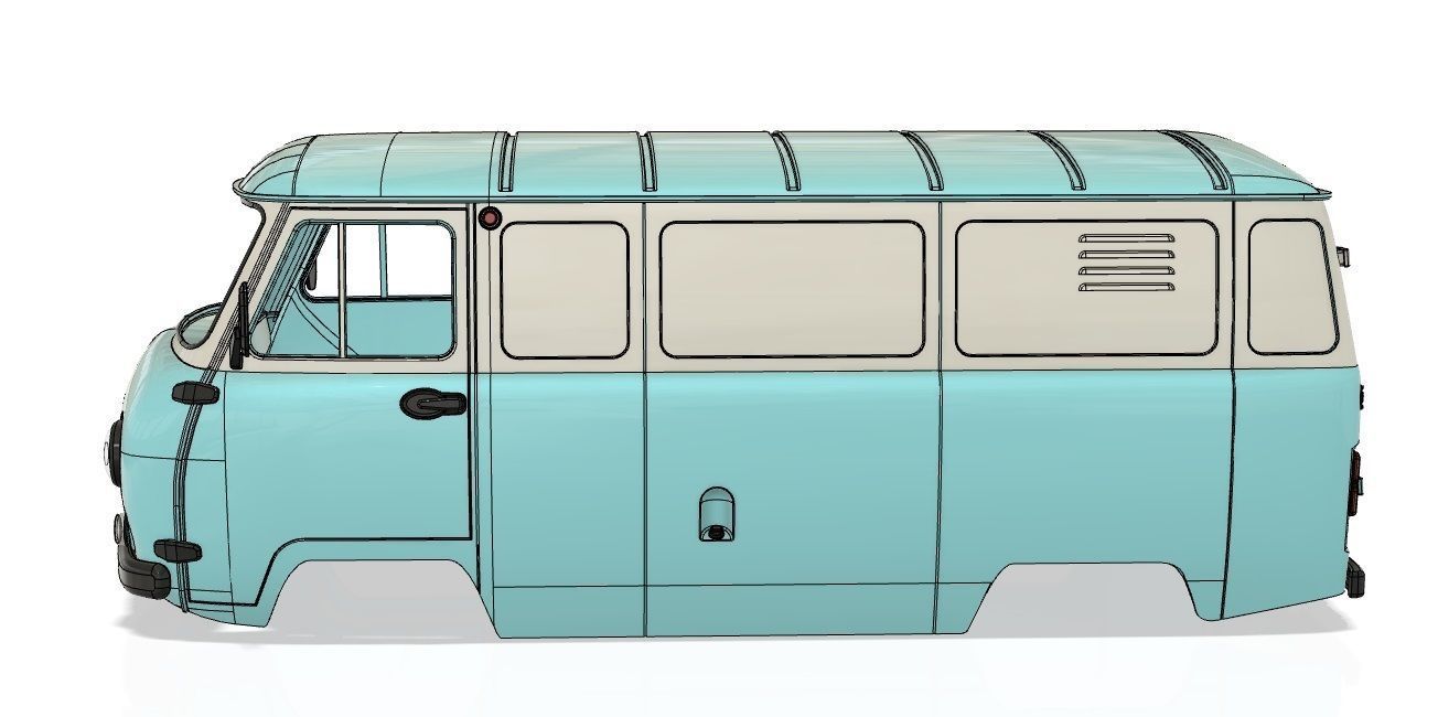 Uaz Bukhanka 3d Model 3d Printable Cgtrader