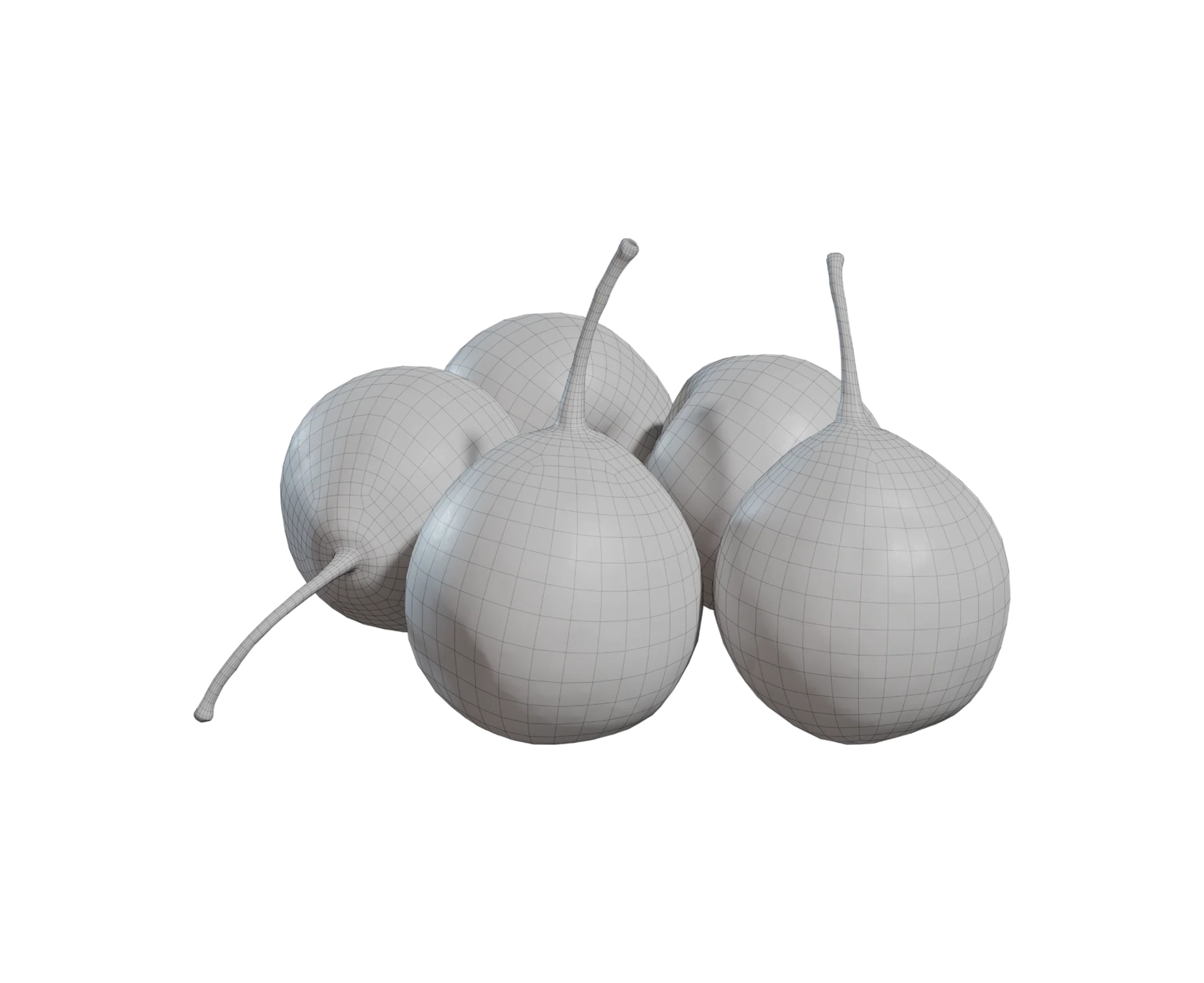 fruit  3D model_4