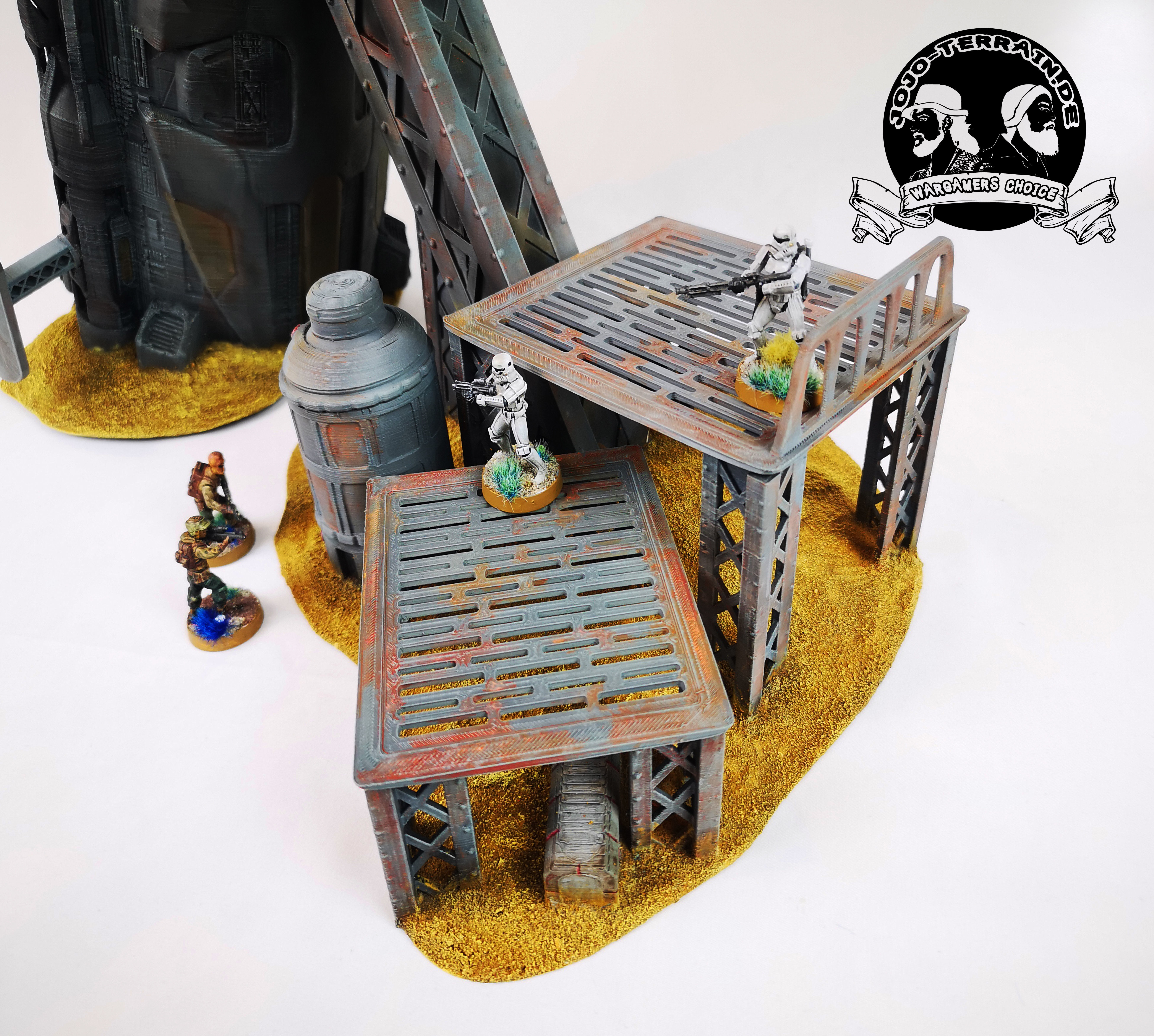 Desert Queen 3d printable Legion wargaming terrain Eyecatcher Free 3D print model_8