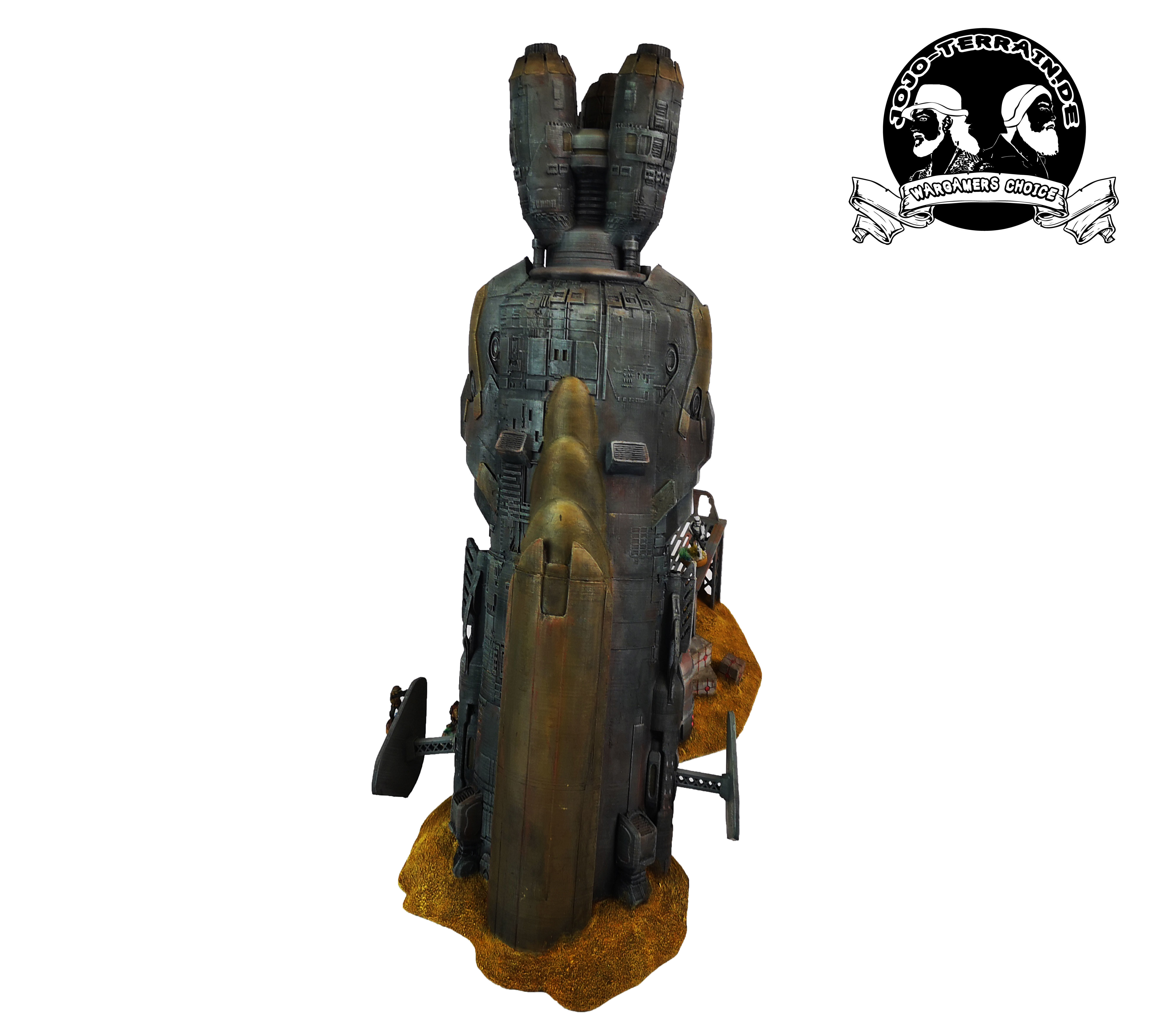 Desert Queen 3d printable Legion wargaming terrain Eyecatcher Free 3D print model_5