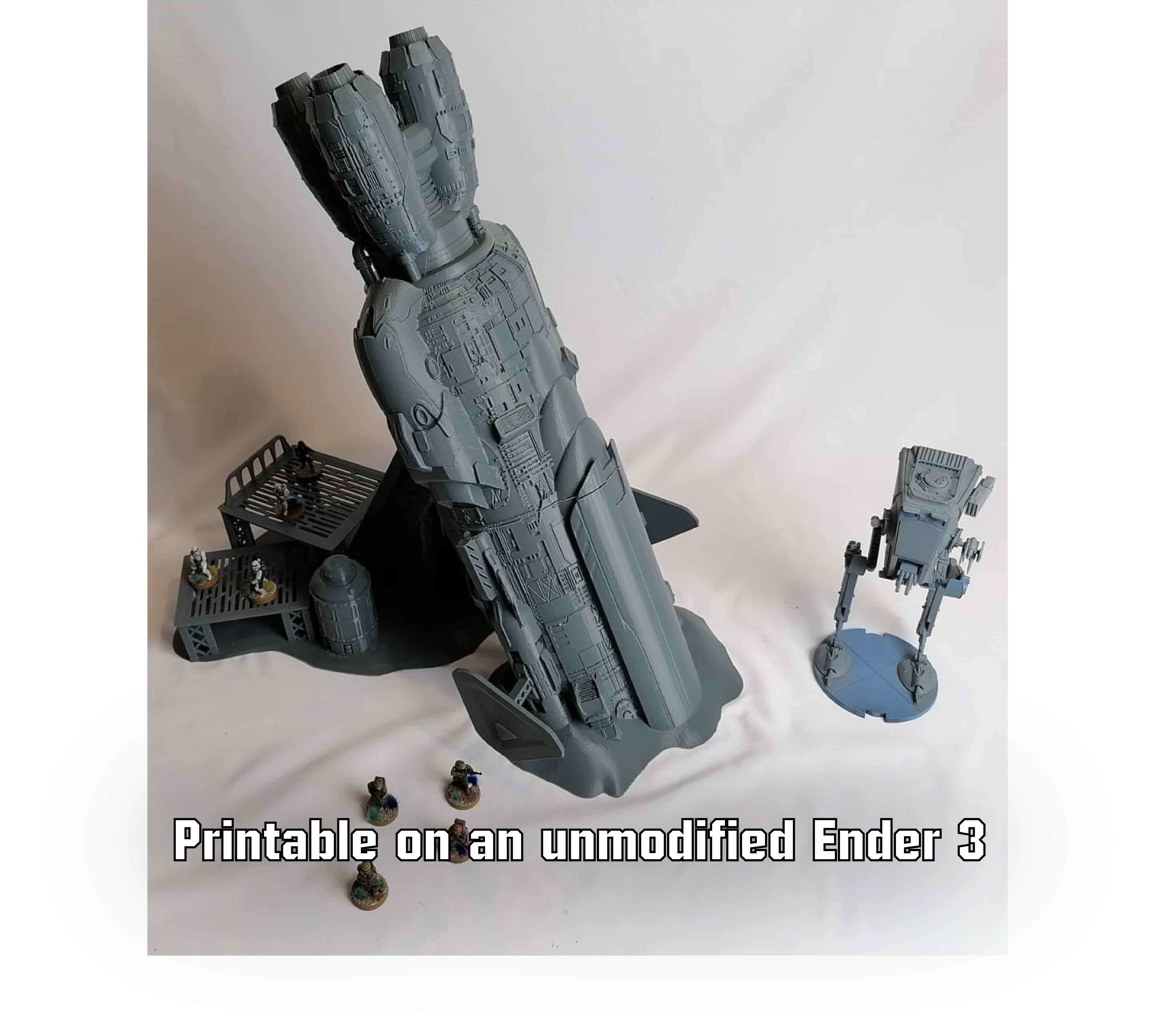 Desert Queen 3d printable Legion wargaming terrain Eyecatcher Free 3D print model_11