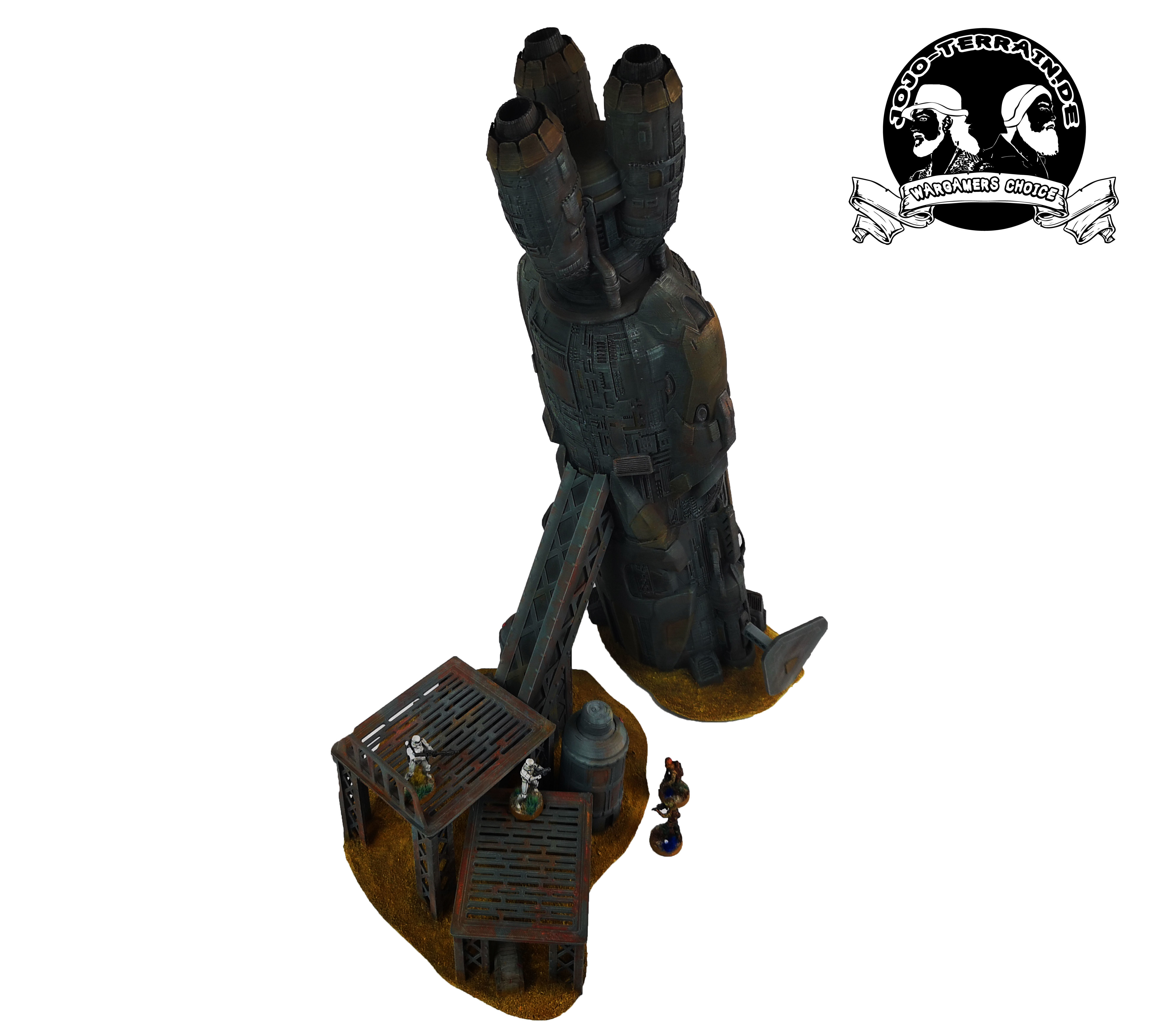 Desert Queen 3d printable Legion wargaming terrain Eyecatcher Free 3D print model_4