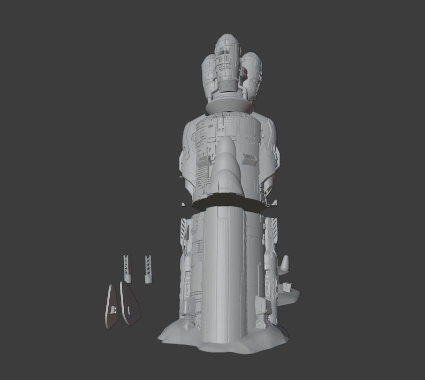 Desert Queen 3d printable Legion wargaming terrain Eyecatcher Free 3D print model_2