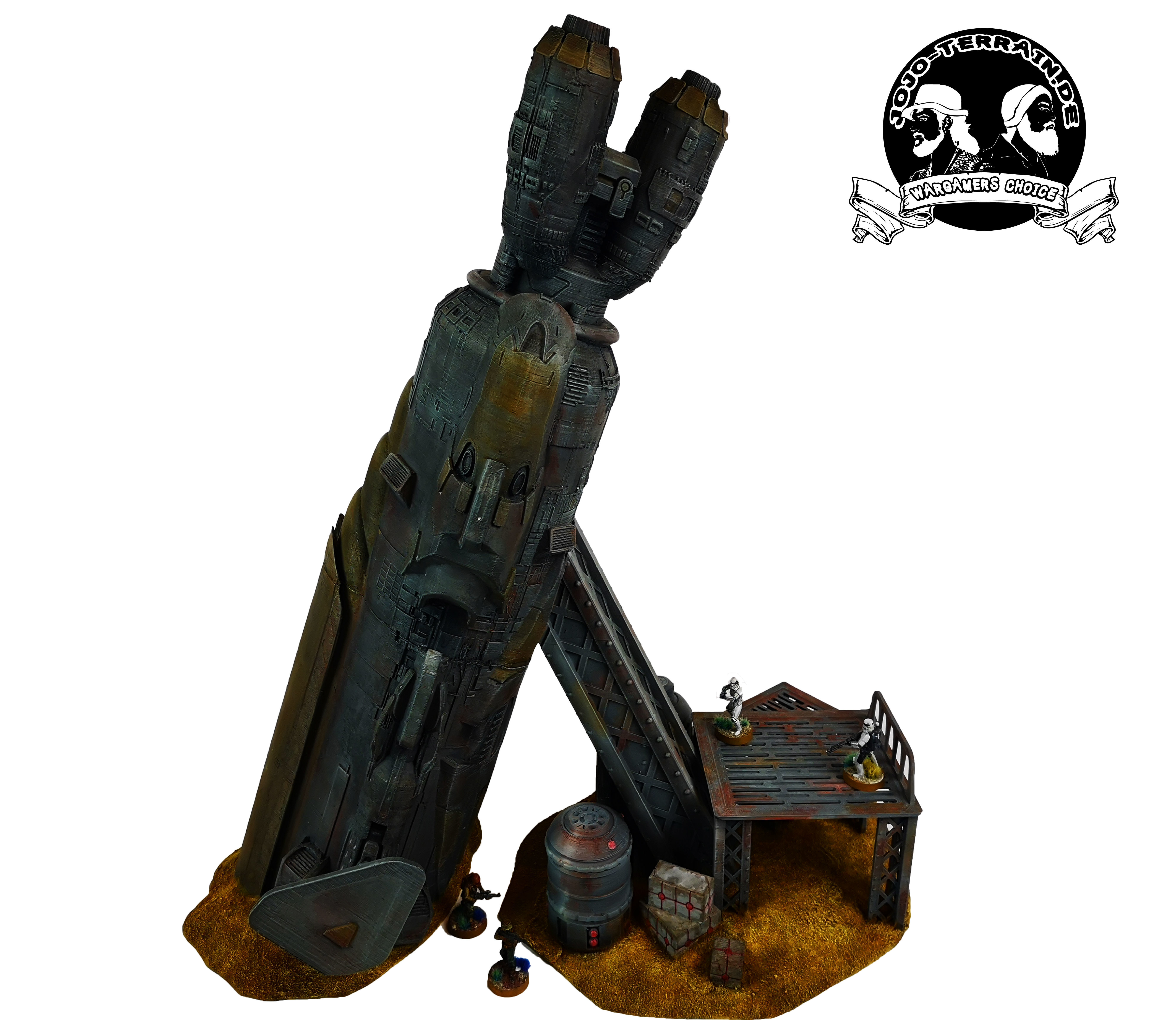 Desert Queen 3d printable Legion wargaming terrain Eyecatcher Free 3D print model_7