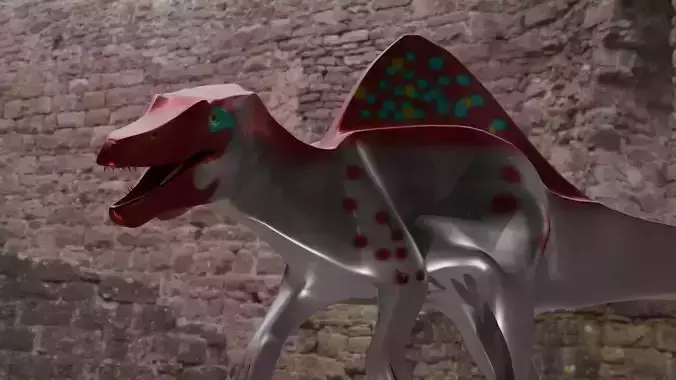 Modelo Espinossauro By BluRaptorMsv