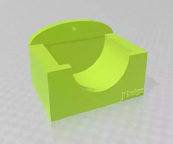 Shelf for grinding wheel attachments  3D print model