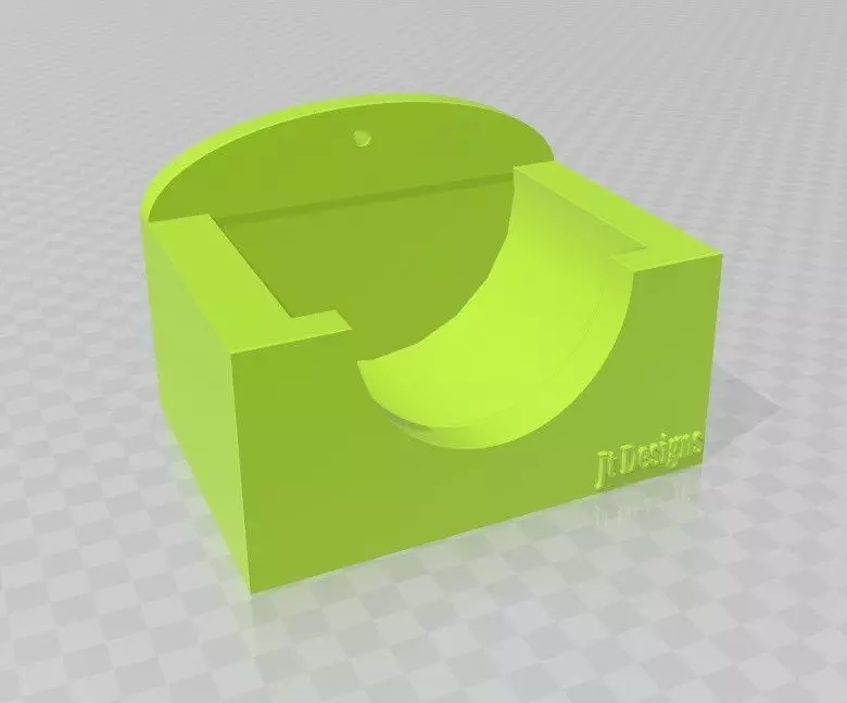 Shelf for grinding wheel attachments  3D print model_0
