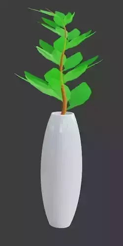 Flowervase plant in vase