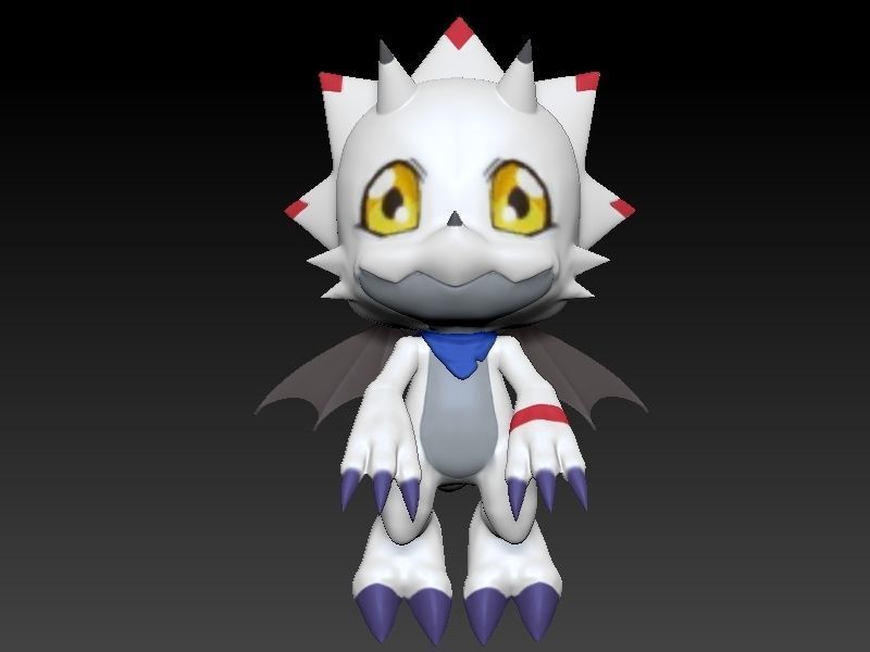 Digimon - Gammamon 3D print model_4