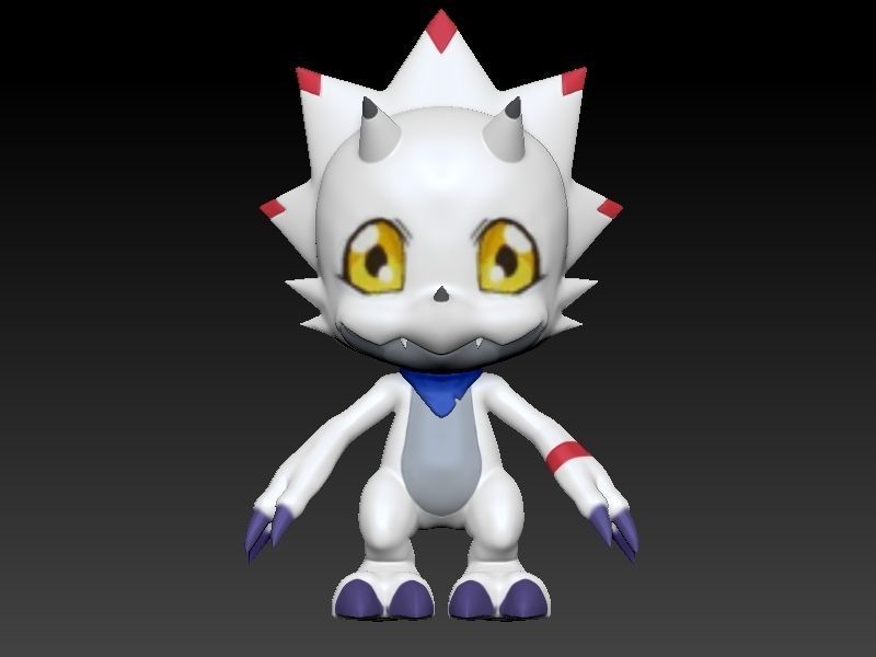 Digimon - Gammamon 3D print model_2