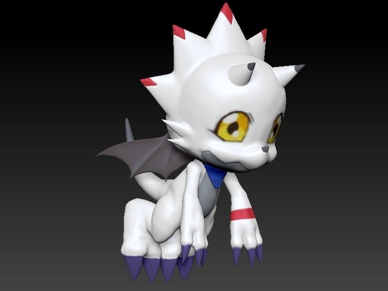 Digimon - Gammamon 3D print model_3