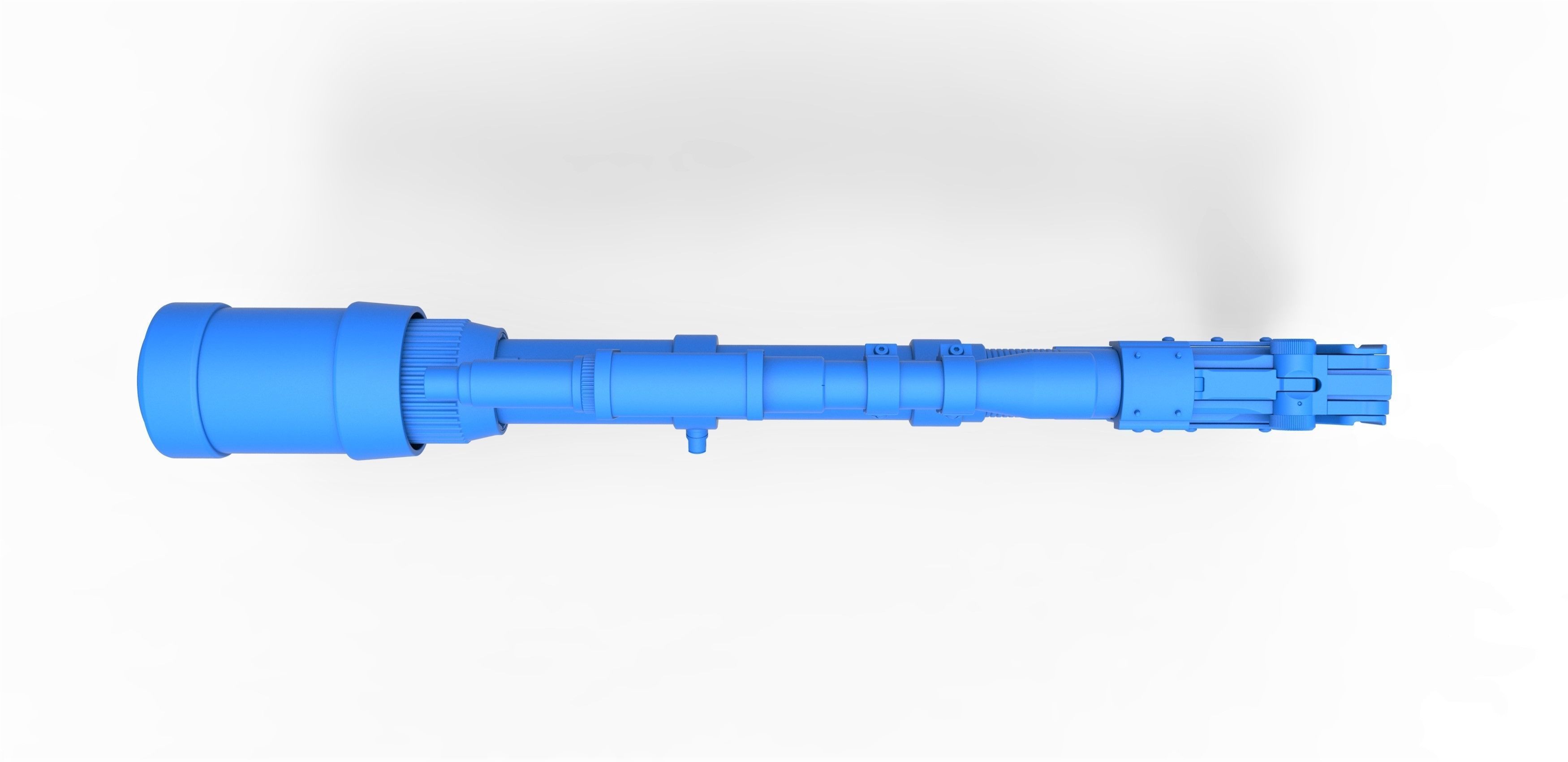 Ion Launcher Blaster A-180 from Star Wars 3D model_22