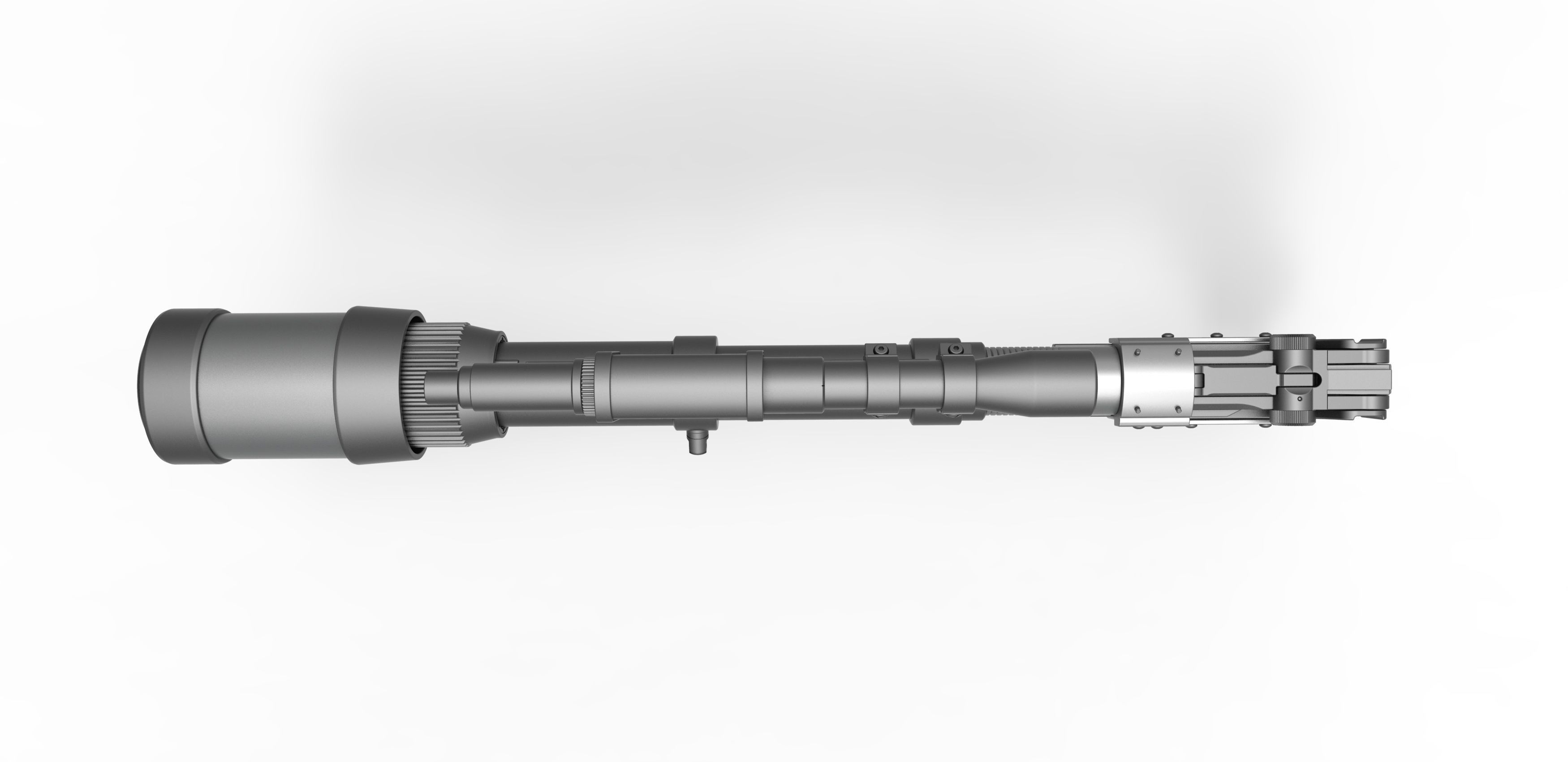 Ion Launcher Blaster A-180 from Star Wars 3D model_8