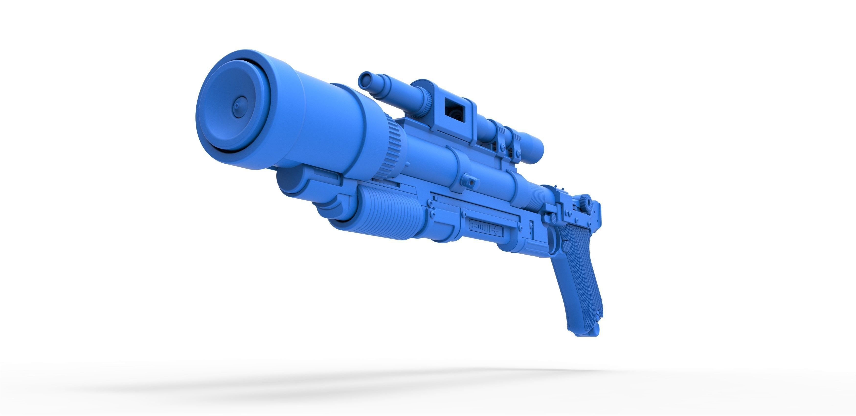 Ion Launcher Blaster A-180 from Star Wars 3D model_18