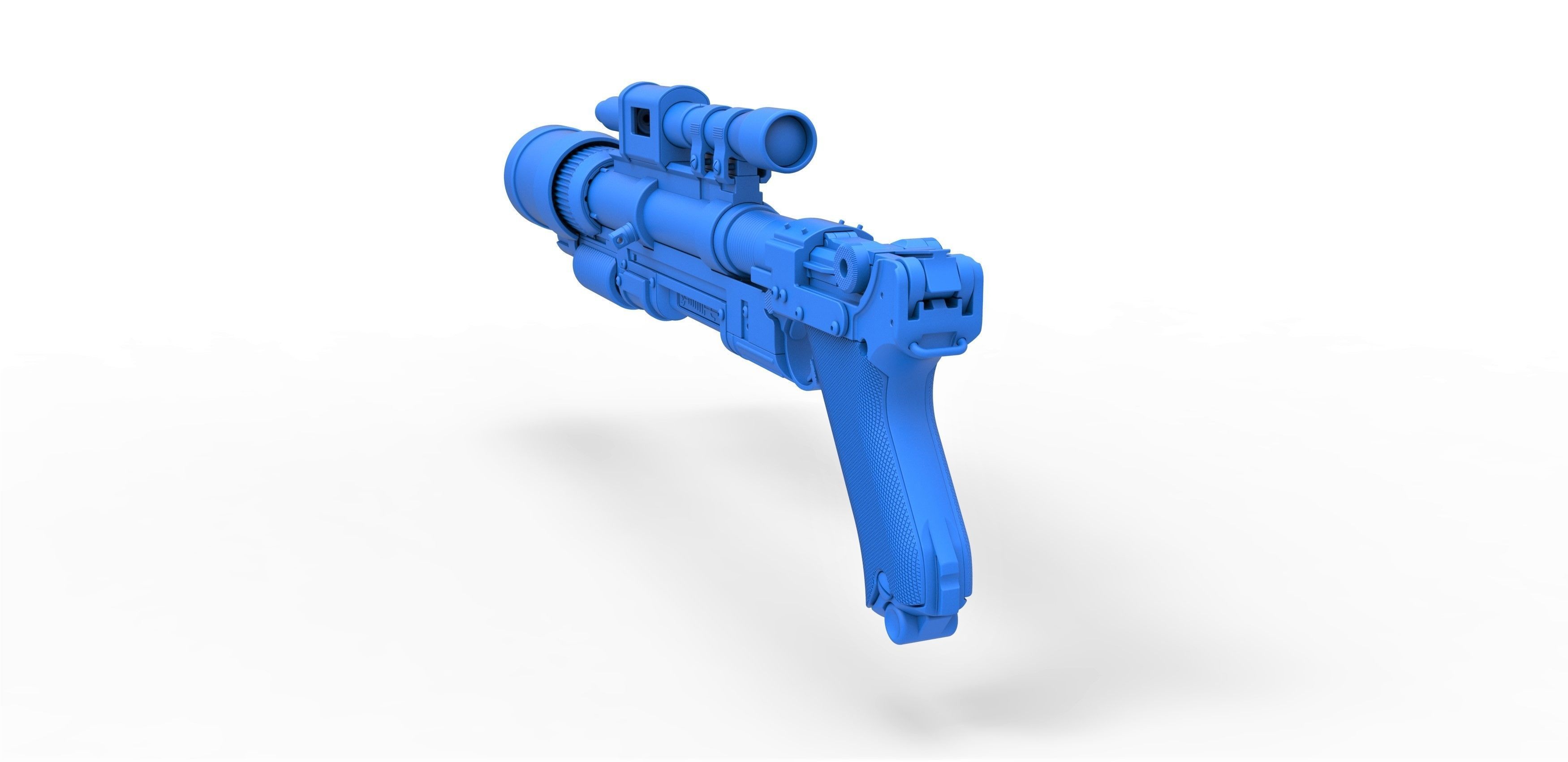 Ion Launcher Blaster A-180 from Star Wars 3D model_24