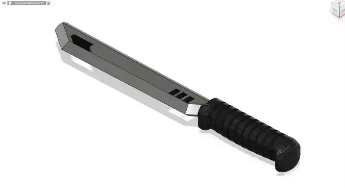 Imperial field knife 2  3D print model