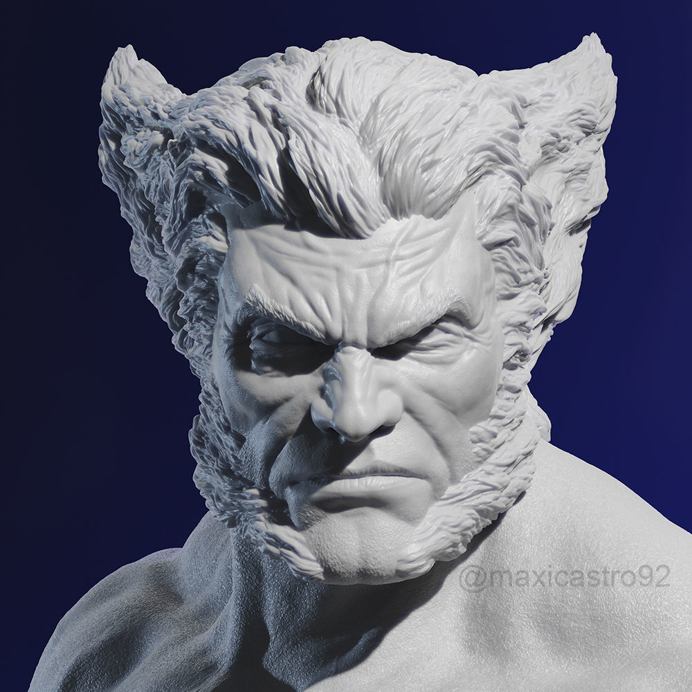 Logan Collectible Fan Art Wolverine 3D print model_3