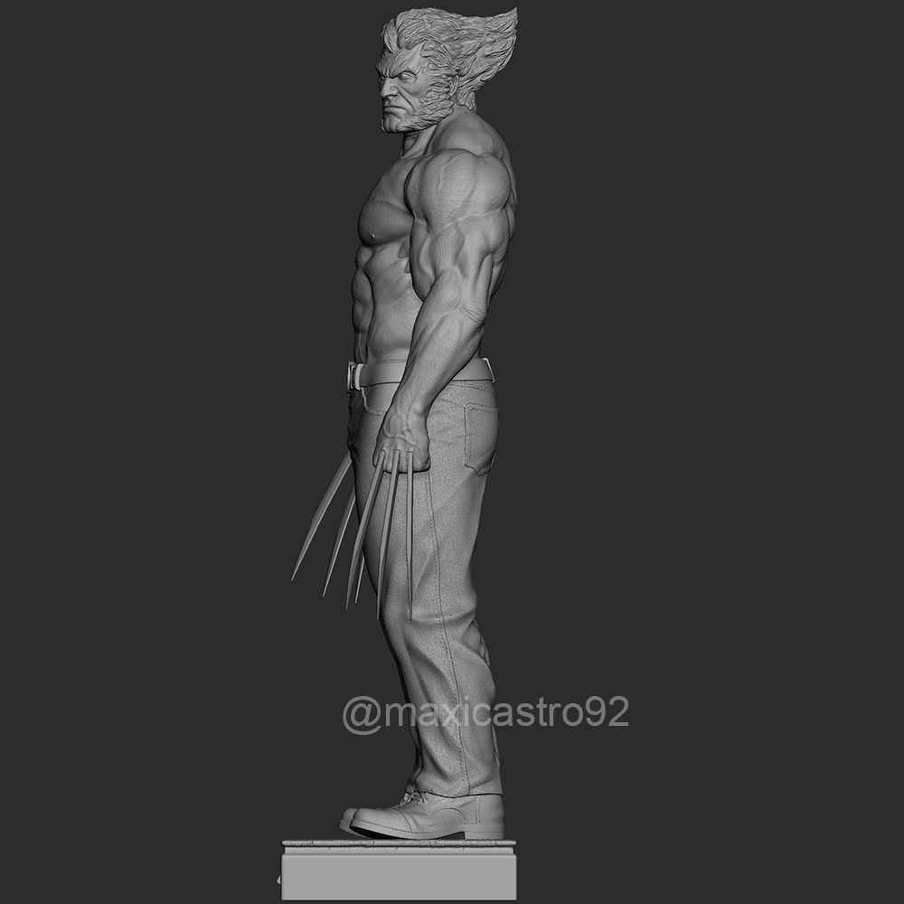 Logan Collectible Fan Art Wolverine 3D print model_7