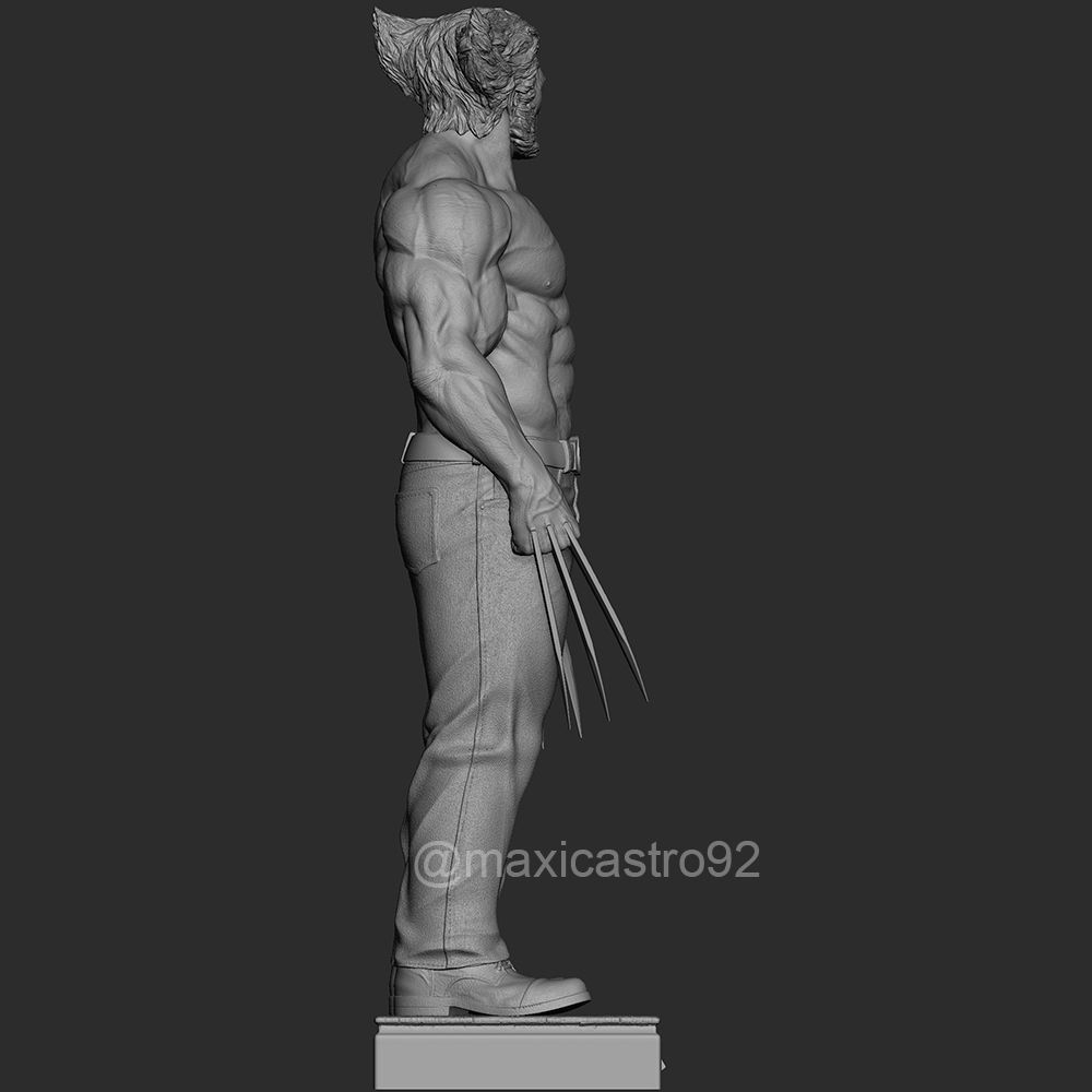 Logan Collectible Fan Art Wolverine 3D print model_6