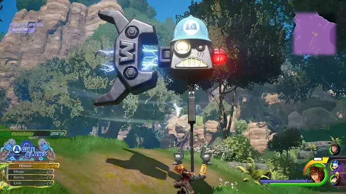 Monsters Inc Key blade from kingdom hearts 3  3D print model