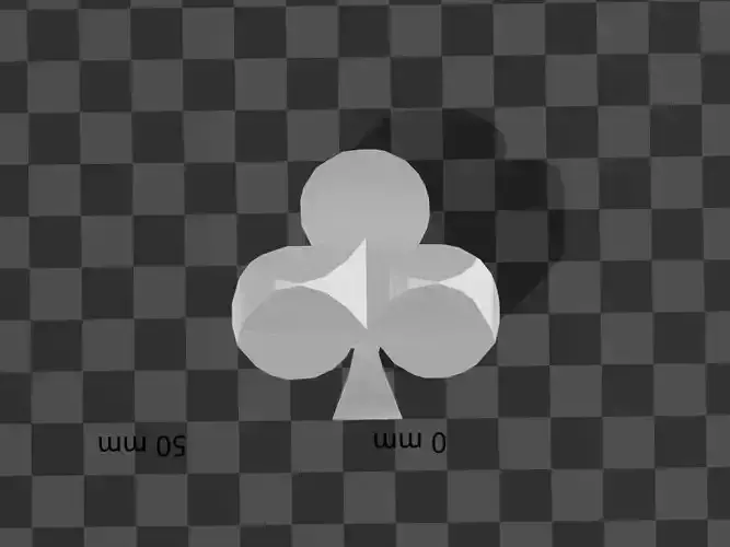 3 sides card object - flip-figure 3D print model