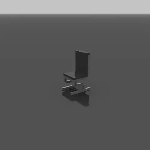 This is a furniture model modern chair