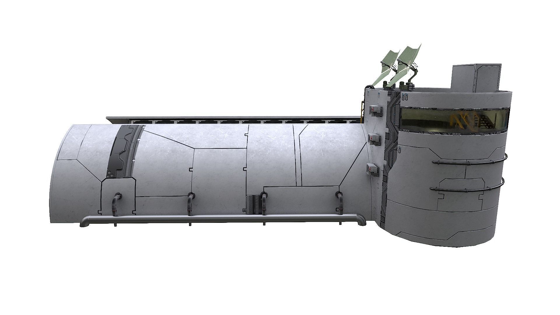 Space buildings 3D Model Collection_24