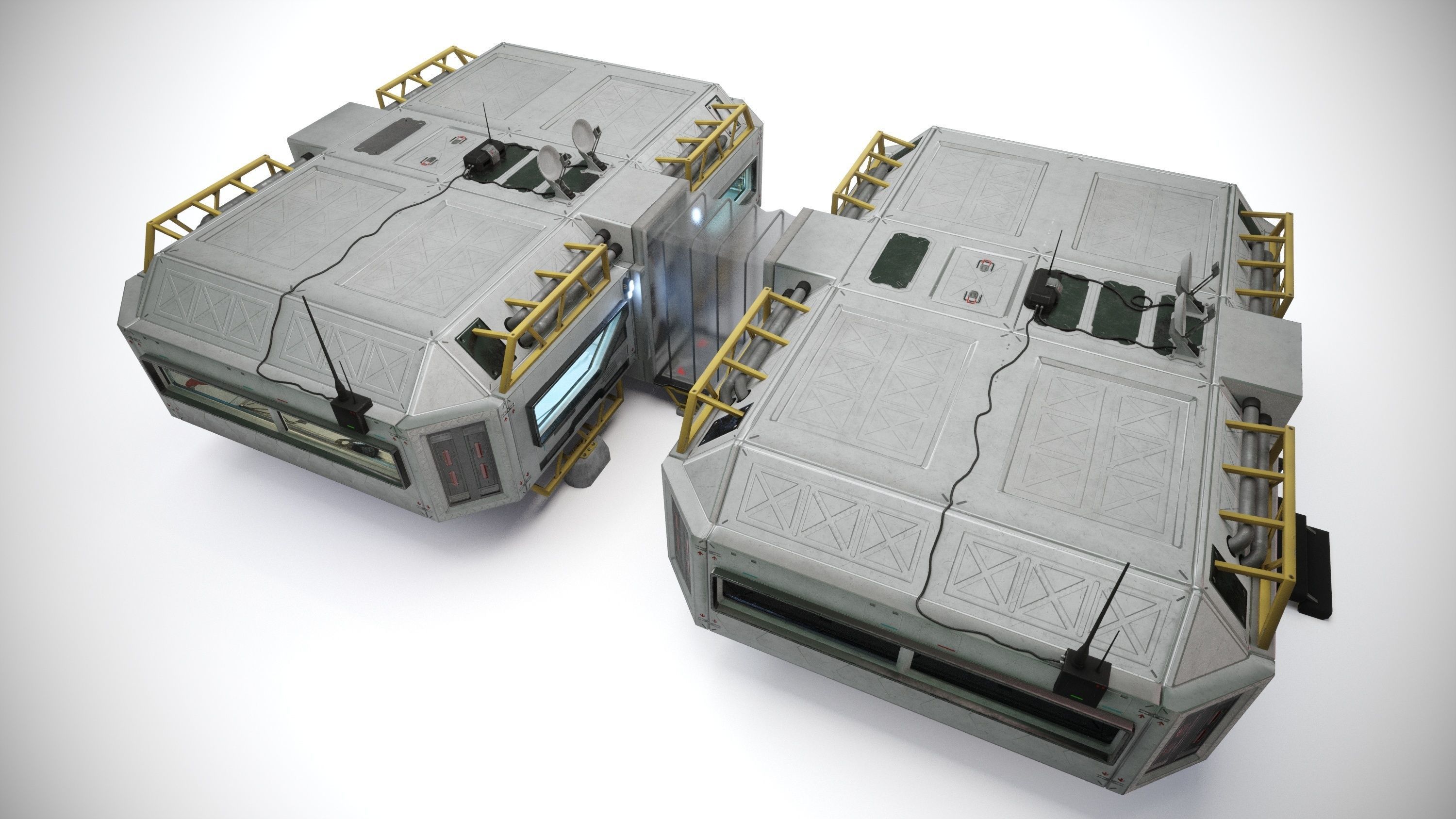 Space buildings 3D Model Collection_17