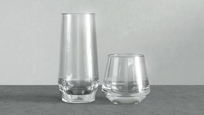 Schott Zwiesel Taste Cocktail Glasses 3D model