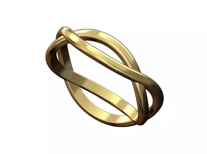 Celtic braided motif band US sizes 5to10 3D print model