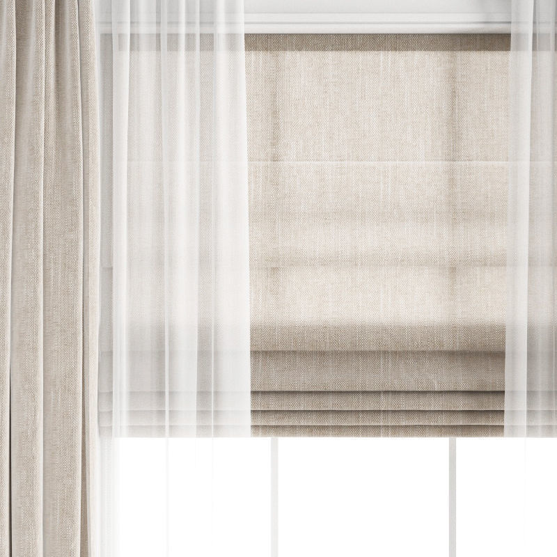 Curtain 229 3D model_7