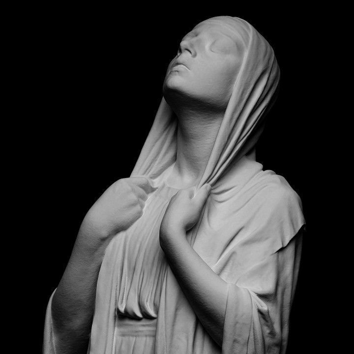 Virgin Marry The Annunciation 3D print model_2