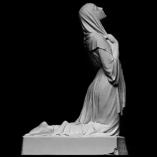 Virgin Marry The Annunciation 3D print model