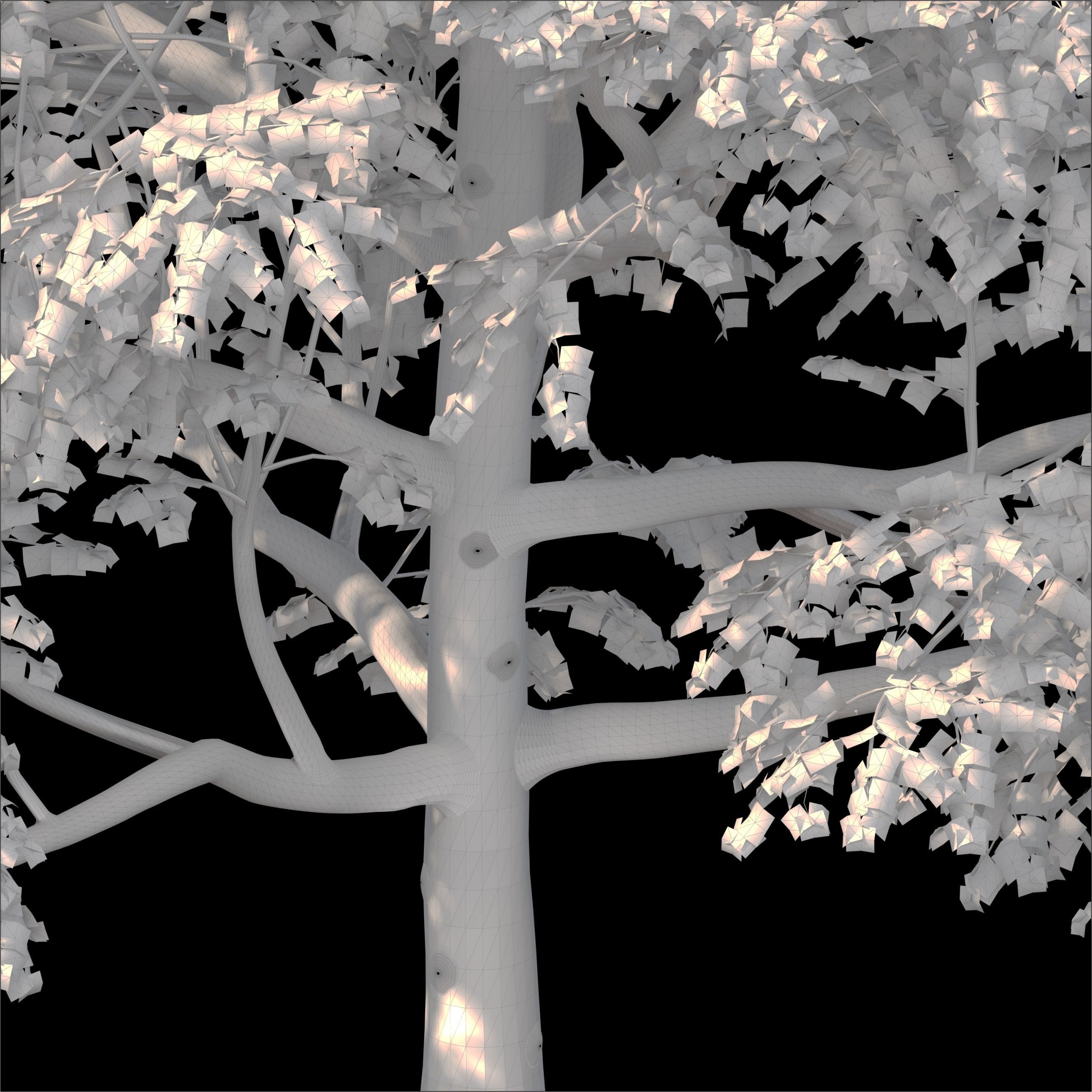 landscape tree 3D model_2