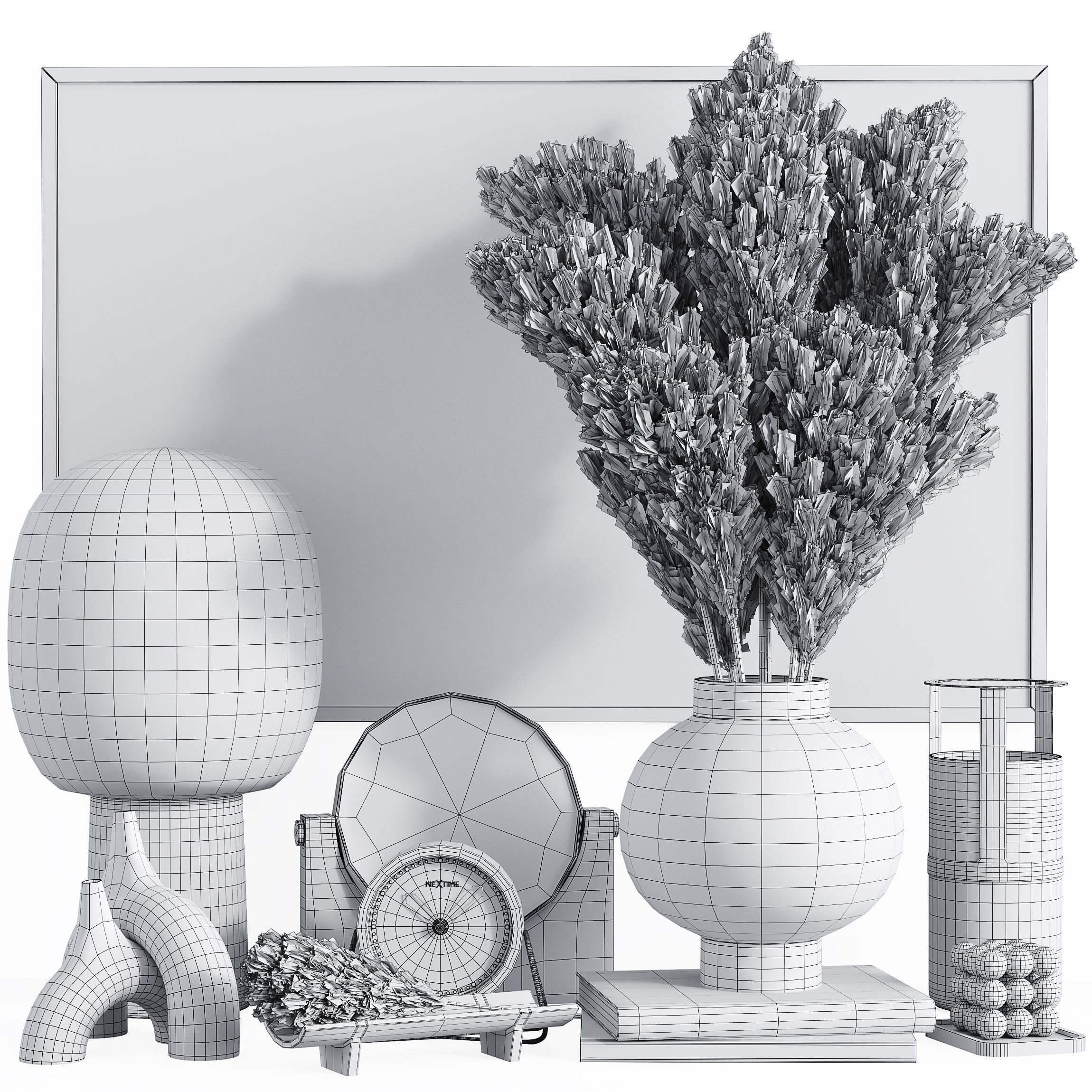Decorative set 11 3D model_4