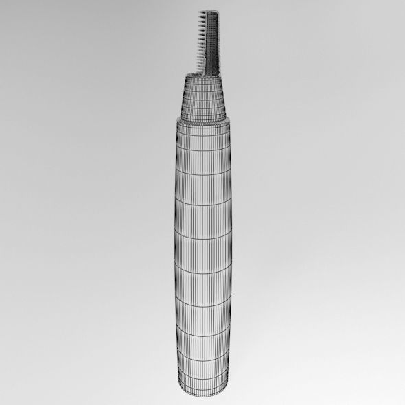 Hair Trimmer 01 3D model_5